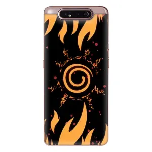Купить Чохли на телефон з принтом Anime для Samsung Galaxy a80 2019 ( A805F ) (Сонце Наруто)