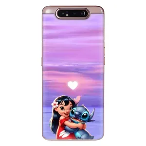 Чохол з малюнком Стіч для Samsung Galaxy a80 2019 ( A805F ) (Стіч з Ліло)