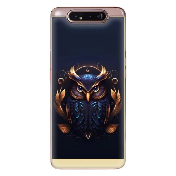 Чехол с рисунком «Стильная Сова» для Samsung Galaxy a80 2019 ( A805F )