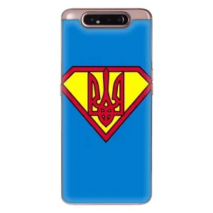 Чехол с картинкой (Патриотический ГЕРБ) на Samsung Galaxy a80 2019 ( A805F ) (Super - Герб)