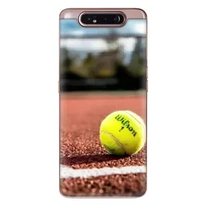 Чехлы с принтом Спортивная тематика для Samsung Galaxy a80 2019 ( A805F ) (Теннисный корт)