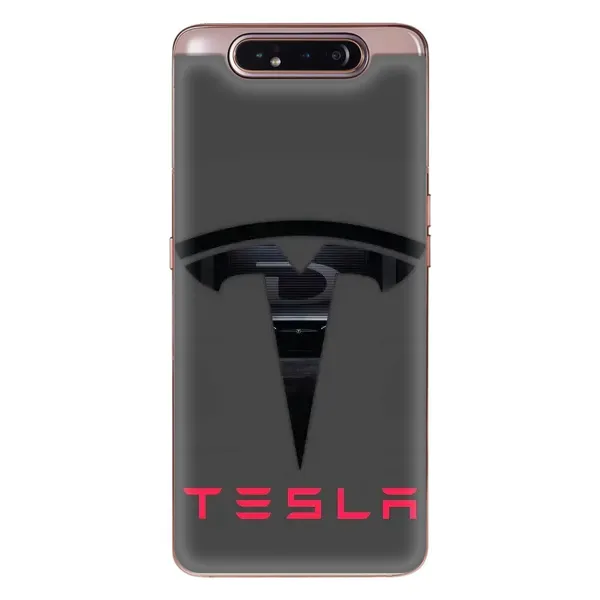 Чехол с рисунком «Logo TESLA» для Samsung Galaxy a80 2019 ( A805F ) Чехол с рисунком «Logo TESLA» для Samsung Galaxy a80 2019 ( A805F )
