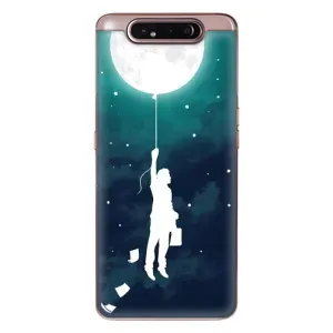 Чохол (ТПУ) з планетами на Samsung Galaxy a80 2019 ( A805F ) (To The moon)