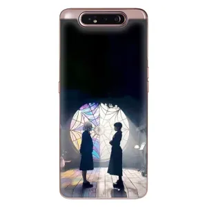 Чехлы с принтом Уэнсдей на Samsung Galaxy a80 2019 ( A805F ) (Уэнсдей и Энди)