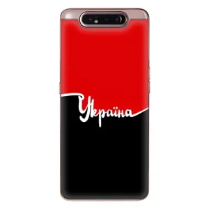 Чехлы УПА (Красно-Чёрный) на Samsung Galaxy a80 2019 ( A805F ) (Украина УПА)