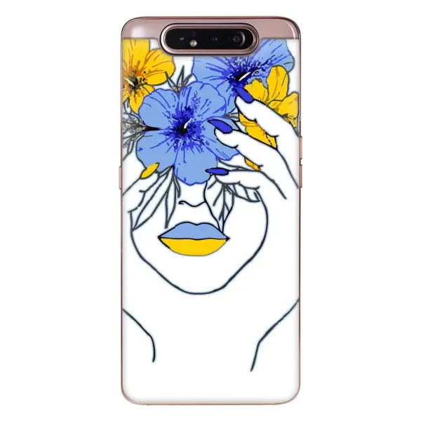 Чехол с рисунком «Украинка на всю голову» для Samsung Galaxy a80 2019 ( A805F ) Чехол с рисунком «Украинка на всю голову» для Samsung Galaxy a80 2019 ( A805F )