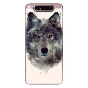 Чехол с Волком на Samsung Galaxy a80 2019 ( A805F ) (Волк)