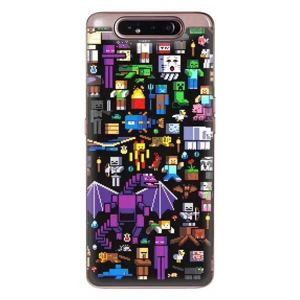 Чехол с рисунком «Все персонажи» для Samsung Galaxy a80 2019 ( A805F ) Чехол с рисунком «Все персонажи» для Samsung Galaxy a80 2019 ( A805F )