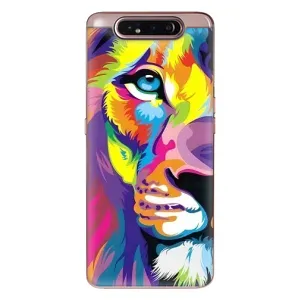 Чехол с картинкой на Samsung Galaxy a80 2019 ( A805F ) (Яркий Лев)