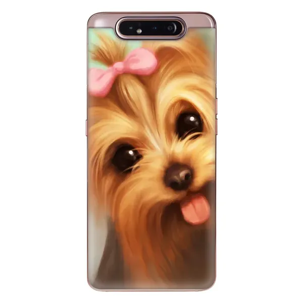 Чехол с рисунком «Йоршенский терьер» для Samsung Galaxy a80 2019 ( A805F ) Чехол с рисунком «Йоршенский терьер» для Samsung Galaxy a80 2019 ( A805F )