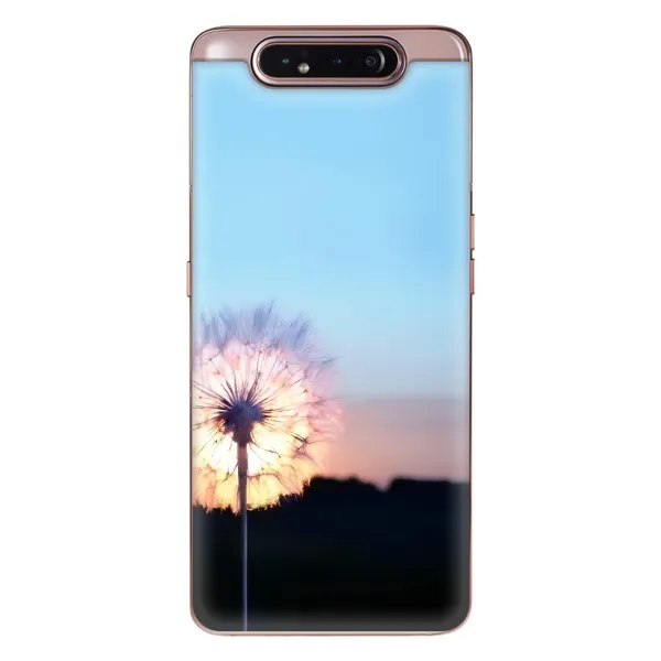 Чехол с рисунком «Закат с одуванчиком» для Samsung Galaxy a80 2019 ( A805F ) Чехол с рисунком «Закат с одуванчиком» для Samsung Galaxy a80 2019 ( A805F )