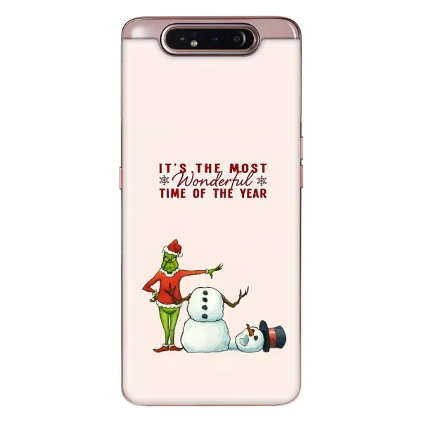 Чехол с рисунком «Злой Гринч» для Samsung Galaxy a80 2019 ( A805F ) Чехол с рисунком «Злой Гринч» для Samsung Galaxy a80 2019 ( A805F )