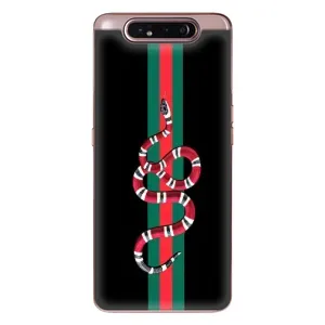 Чохли бренд ГУЧЧІ для Samsung Galaxy a80 2019 ( A805F ) (Змій Гуччі)