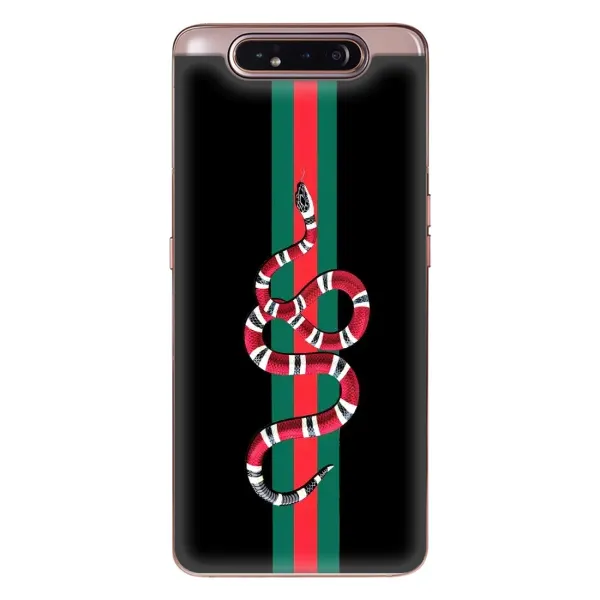 Чехол с рисунком «Змей Гуччи» для Samsung Galaxy a80 2019 ( A805F ) Чехол с рисунком «Змей Гуччи» для Samsung Galaxy a80 2019 ( A805F )