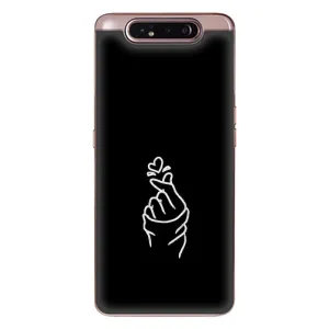 Чехлы (Знак сердечка) на Samsung Galaxy a80 2019 ( A805F ) (Знак Сердечка)