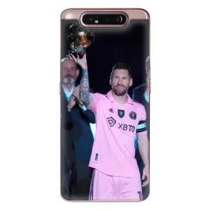 Чохли Лео Мессі в Маямі на Samsung Galaxy a80 2019 ( A805F ) (Золотий м'яч Мессі)