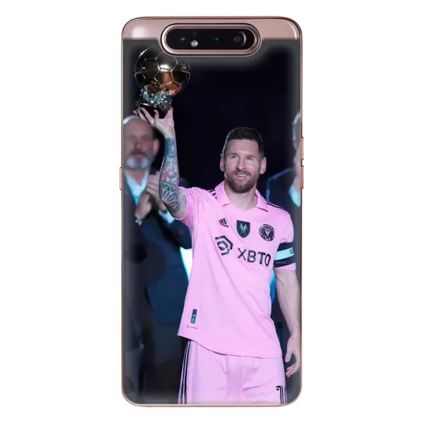 Чехол с рисунком «Золотой мяч Месси» для Samsung Galaxy a80 2019 ( A805F )
