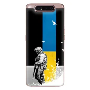 Патриотический Чехол для Samsung Galaxy a80 2019 ( A805F ) (ЗСУ)