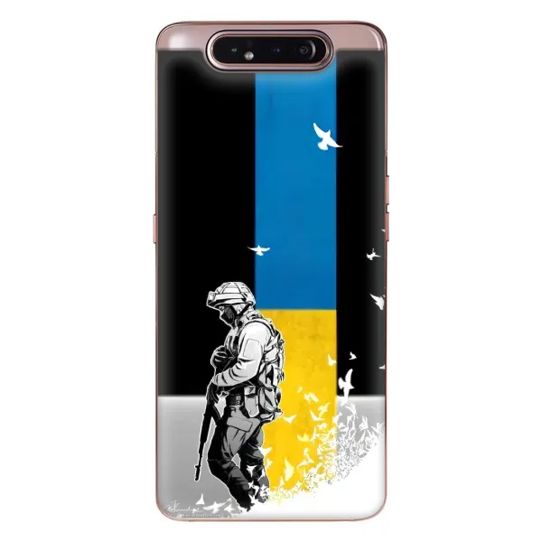 Чехол с рисунком «ЗСУ» для Samsung Galaxy a80 2019 ( A805F ) Чехол с рисунком «ЗСУ» для Samsung Galaxy a80 2019 ( A805F )