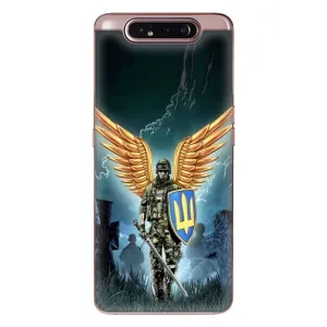 Патриотический Чехол для Samsung Galaxy a80 2019 ( A805F ) (ЗСУ з крильями)