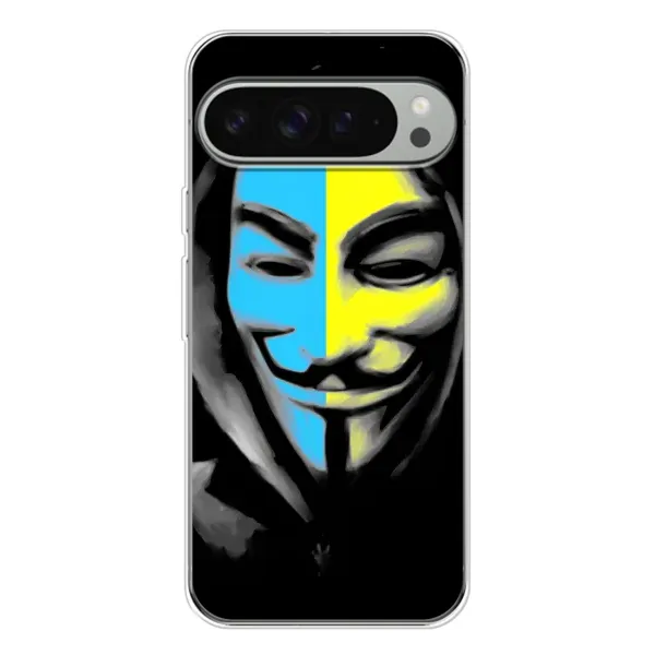 Чехол с рисунком «Анонимус патриот» для Google Pixel 10 Pro XL Чехол с рисунком «Анонимус патриот» для Google Pixel 10 Pro XL