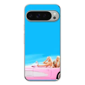 Силиконовый Чехол Барби Фильм на Google Pixel 10 Pro XL (Барби и Кен)