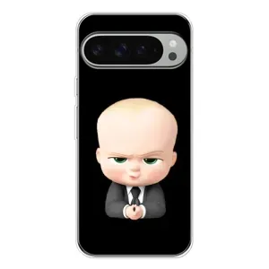 Мультяшный принт на Чехол для Пиксель 10 Про ХЛ (Бос)
