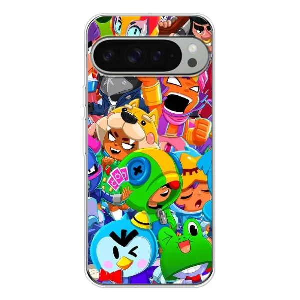 Чехол с рисунком «Brawl-Stars» для Google Pixel 10 Pro XL Чехол с рисунком «Brawl-Stars» для Google Pixel 10 Pro XL