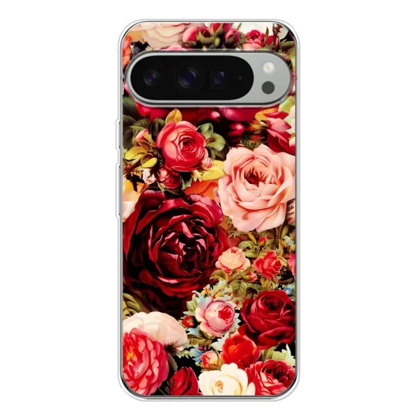 Чехол с рисунком «Букет цветов» для Google Pixel 10 Pro XL Чехол с рисунком «Букет цветов» для Google Pixel 10 Pro XL