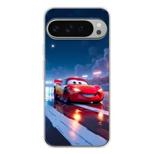 Чехол с принтом Маквин для Google Pixel 10 Pro XL (Ночной Маквин Тачки)
