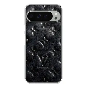 Текстурний Чохол Louis Vuitton для Піксель 10 Про ХЛ (Чорний ЛВ)