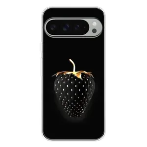 Чехол с изображением  вкусной еды для Google Pixel 10 Pro XL (Чёрная клубника)