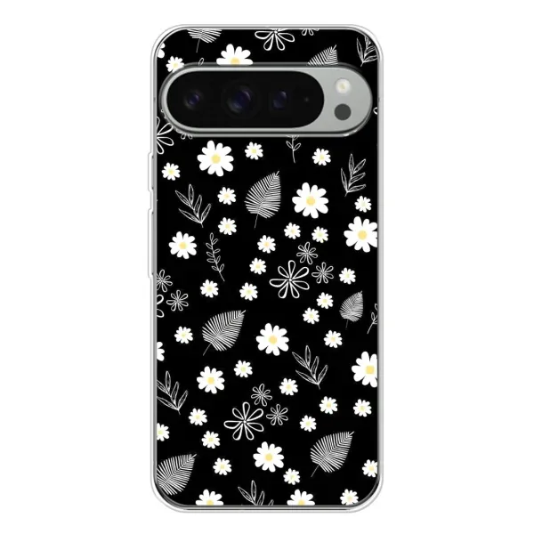 Чехол с рисунком «цветение на чорном» для Google Pixel 10 Pro XL Чехол с рисунком «цветение на чорном» для Google Pixel 10 Pro XL