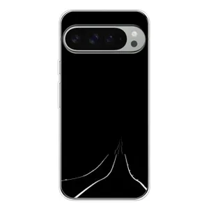 Чехол с картинками на черном фоне для Google Pixel 10 Pro XL (Дорога)