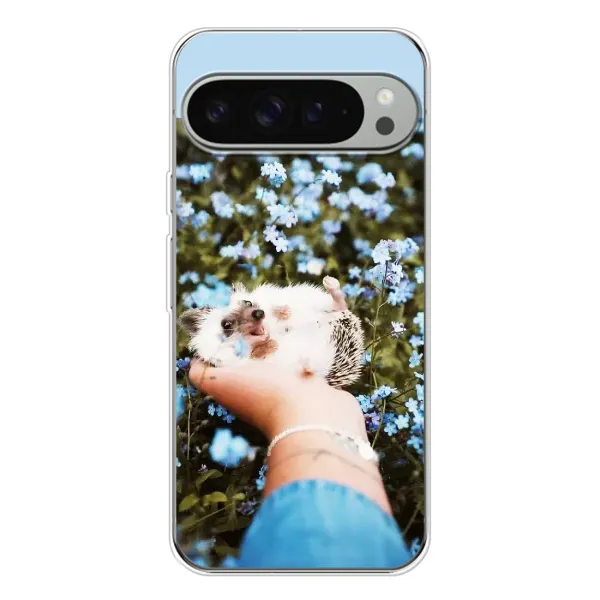Чехол с рисунком «Ежик на руках» для Google Pixel 10 Pro XL Чехол с рисунком «Ежик на руках» для Google Pixel 10 Pro XL