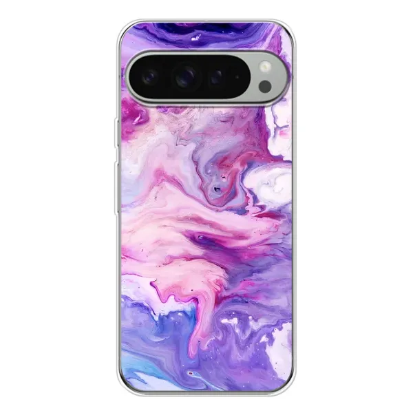 Чехол с рисунком «Фиолетовый мрамор» для Google Pixel 10 Pro XL