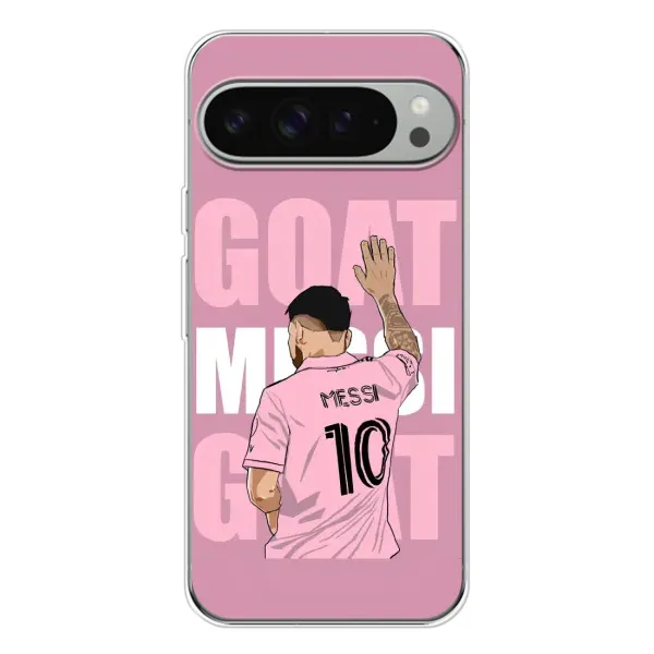 Чехол с рисунком «GOAT MESSI» для Google Pixel 10 Pro XL