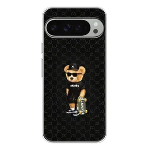 Чехлы Мишка Тедди для Пиксель 10 Про ХЛ (GUCCI Teddy)