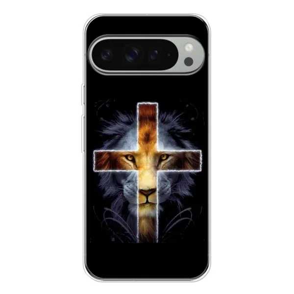 Чехол с рисунком «Иисус Лев» для Google Pixel 10 Pro XL Чехол с рисунком «Иисус Лев» для Google Pixel 10 Pro XL