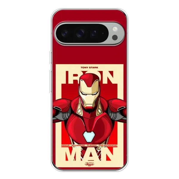Чехол с рисунком «Iron man» для Google Pixel 10 Pro XL Чехол с рисунком «Iron man» для Google Pixel 10 Pro XL
