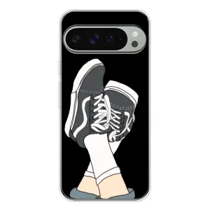 Чехол с Прикольным принтом на Google Pixel 10 Pro XL (Кеды)
