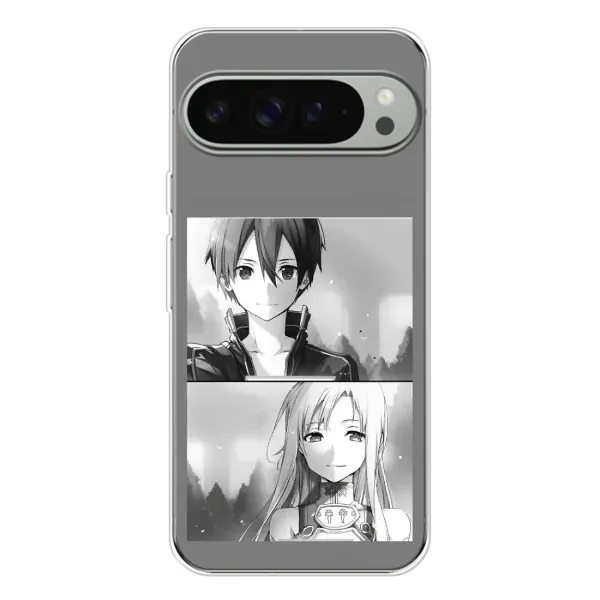Чехол с рисунком «Кирито-Асуна» для Google Pixel 10 Pro XL Чехол с рисунком «Кирито-Асуна» для Google Pixel 10 Pro XL