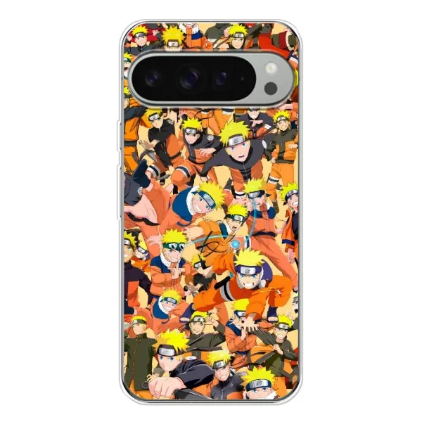 Чехол с рисунком «Коллаж Наруто» для Google Pixel 10 Pro XL Чехол с рисунком «Коллаж Наруто» для Google Pixel 10 Pro XL