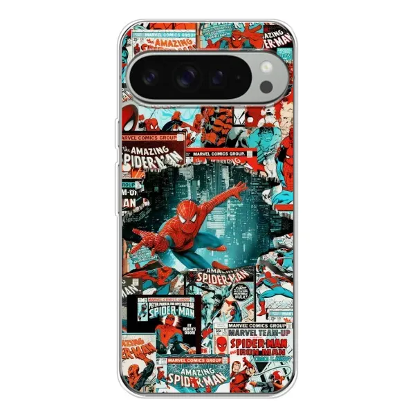 Чехол с рисунком «Комиксы Человек Паук» для Google Pixel 10 Pro XL Чехол с рисунком «Комиксы Человек Паук» для Google Pixel 10 Pro XL