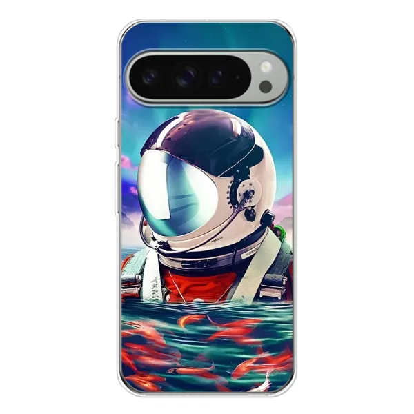 Чехол с рисунком «Космонавт в воде» для Google Pixel 10 Pro XL Чехол с рисунком «Космонавт в воде» для Google Pixel 10 Pro XL
