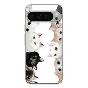 Силіконовий чохол з котиком для Google Pixel 10 Pro XL (Коти)