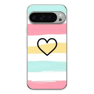 Чехлы с тематикой "Маленькие Сердечки" на Google Pixel 10 Pro XL (Красивое сердечко)