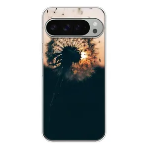 Силиконовый Чехол с одуванчиками на Google Pixel 10 Pro XL (Красивый одуванчик)