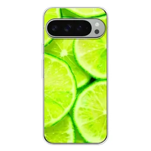 Чехол с изображением  вкусной еды для Google Pixel 10 Pro XL (Лайм)