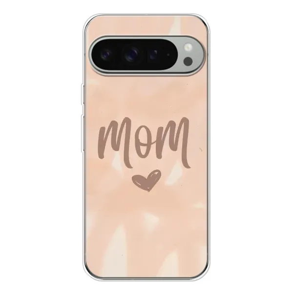 Чехол с рисунком «Love mom» для Google Pixel 10 Pro XL Чехол с рисунком «Love mom» для Google Pixel 10 Pro XL